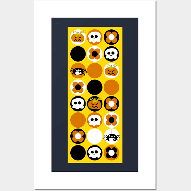 Halloween Pattern Wall Art by soniapascual